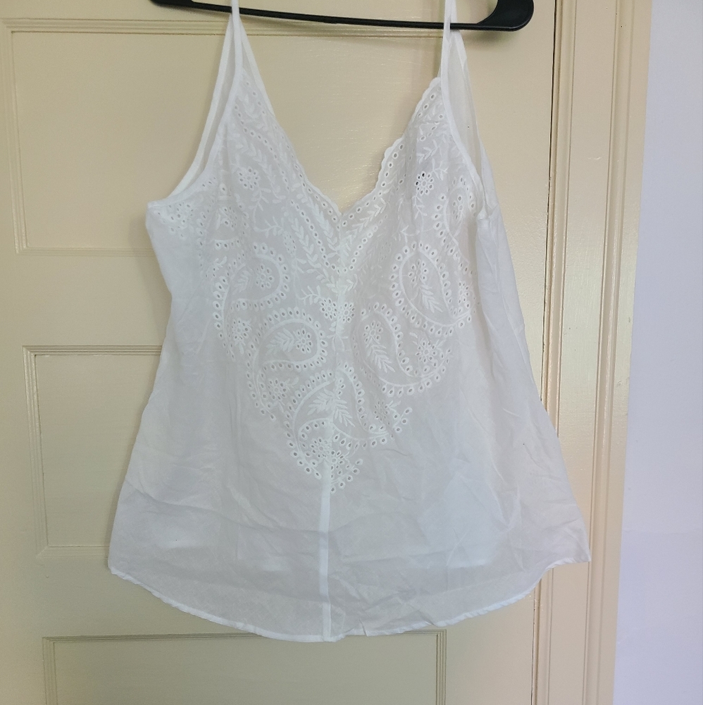4/$20 Shein Curve 3XL White Cami